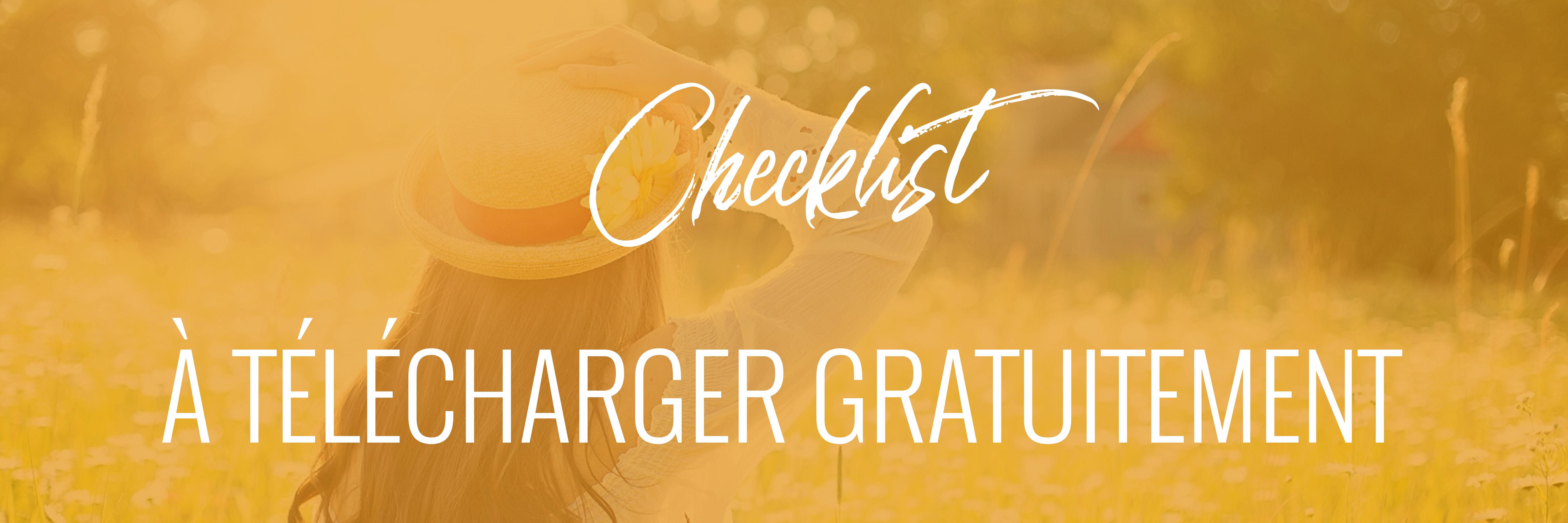 Checklist à télécharger